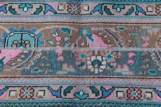 Vintage Turkish Runner Rug 1.7 x 5.5 ft