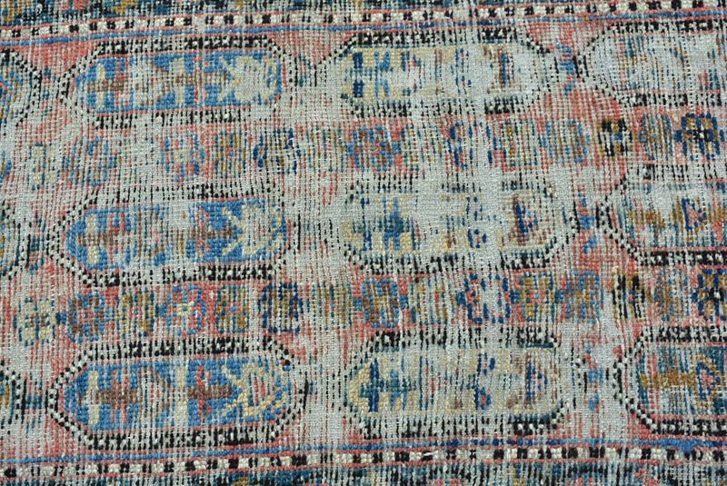 Vintage Turkish Runner Rug 1.9 x 8.4 ft