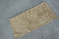 Vintage Turkish Mini Rug 1.4 x 2.9 ft