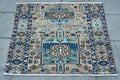Vintage Turkish Mini Rug 2.5 x 3.1 ft