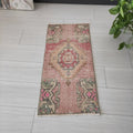 Vintage Turkish Mini Rug 1.4 x 3 ft