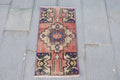 Vintage Turkish Mini Rug 1.4 x 2.6 ft