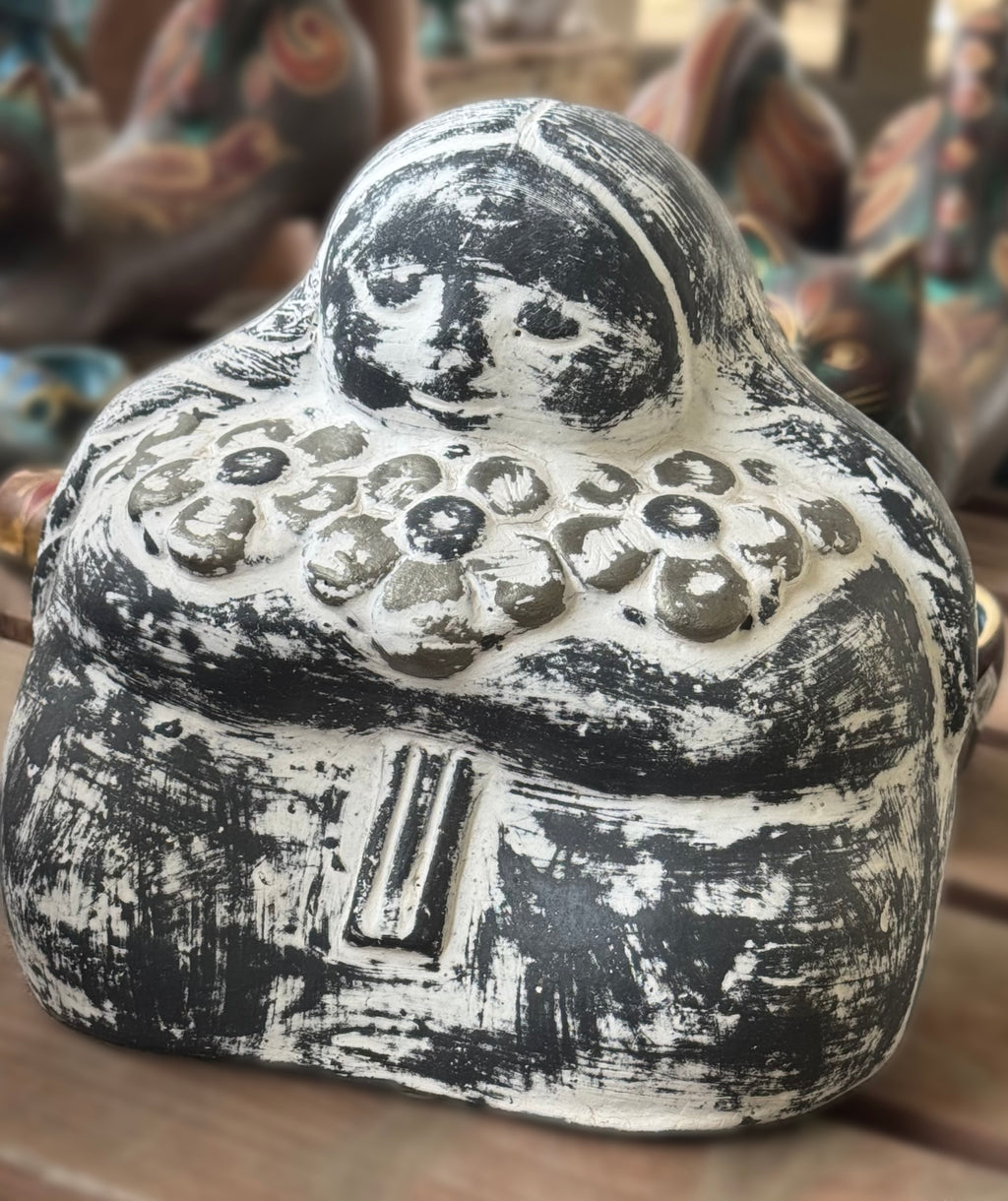 Vintage Stone Woman