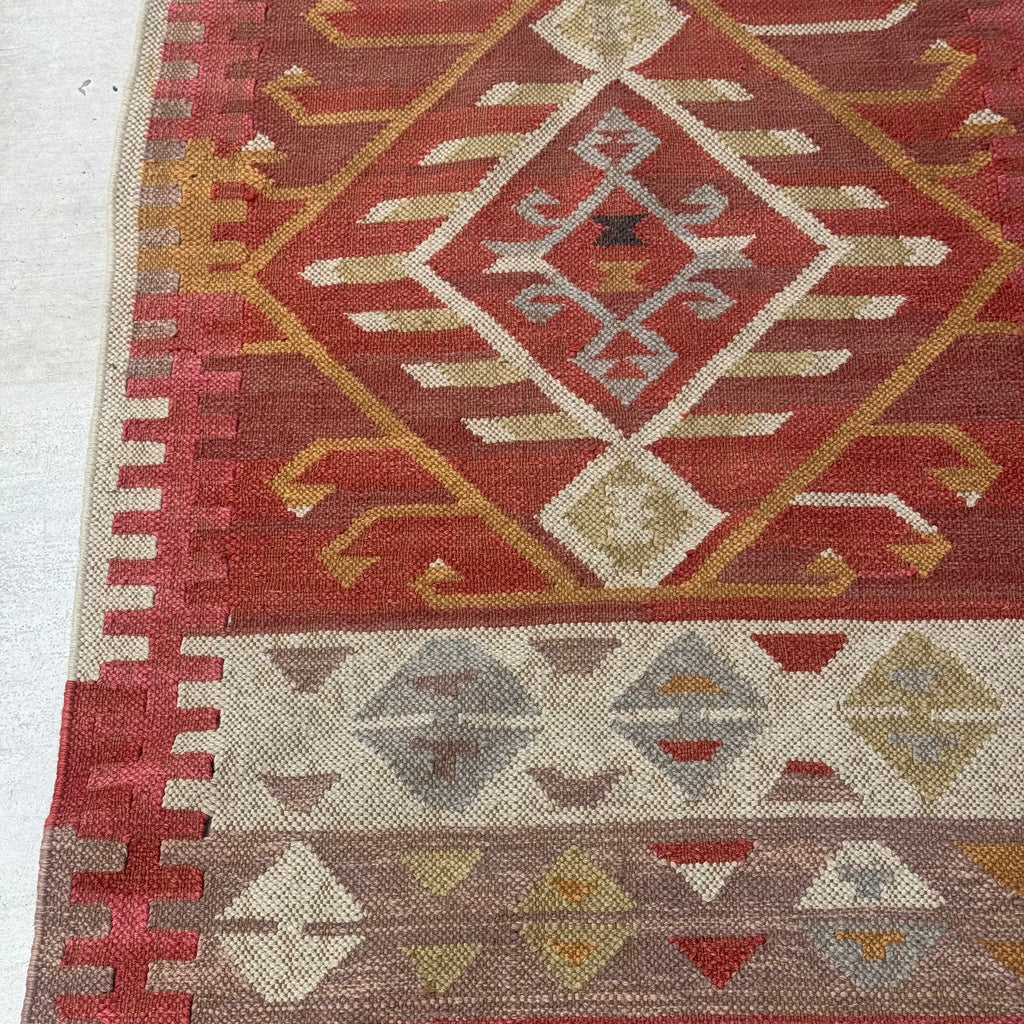 Vintage Turkish Runner Rug 2.5 x 8.7 ft