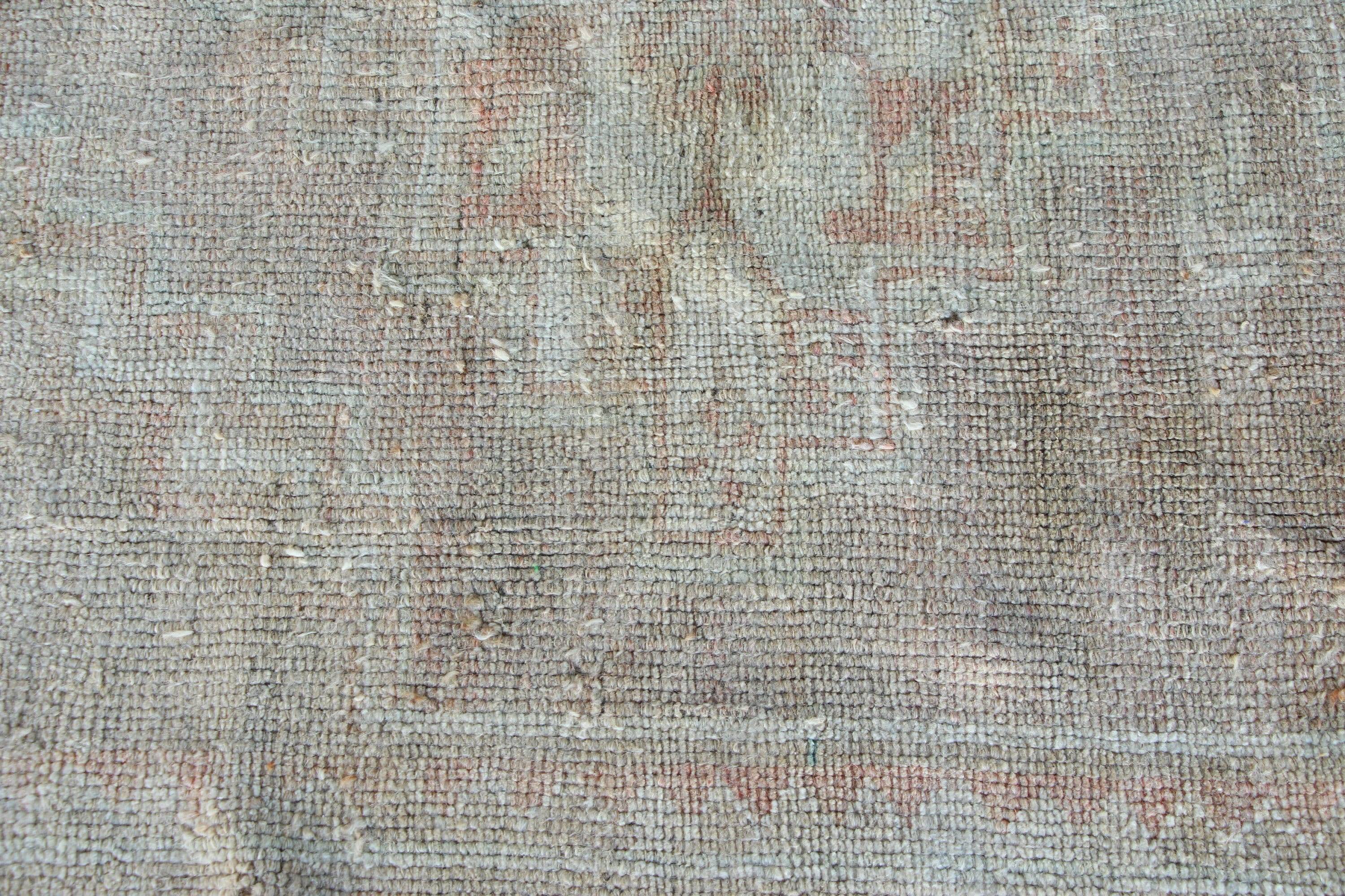 Vintage Turkish Mini Rug 1.4 x 2.9 ft