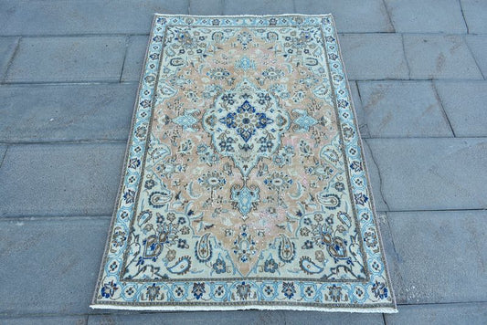 Vintage Persian Accent Area Rug 2.2 x 4.9 ft