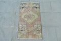 Vintage Turkish Mini Rug 1.3 x 2.6 ft