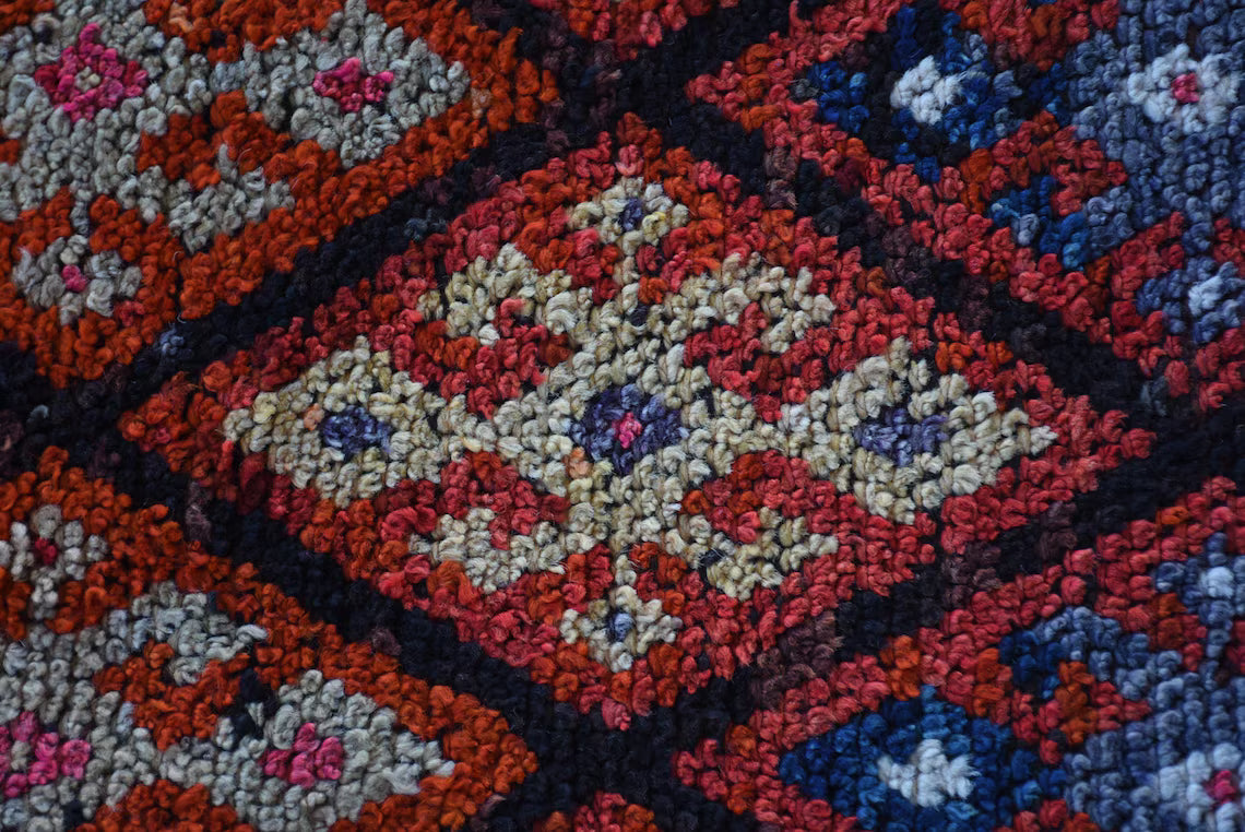 Vintage Turkish Runner Rug 2.5 x 11.3 ft