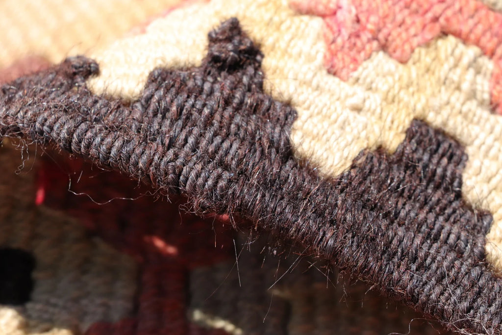 Vintage Turkish Runner rug 2.5 x 11.9 ft