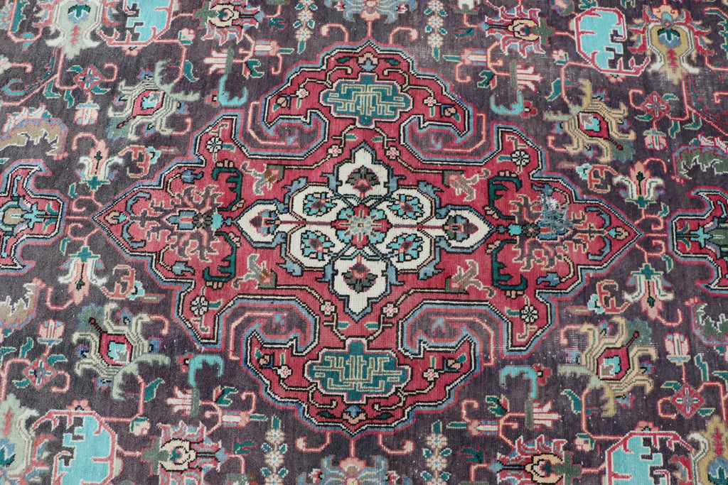 Vintage Persian Accent Area Rug 4.3 x 11.6 ft