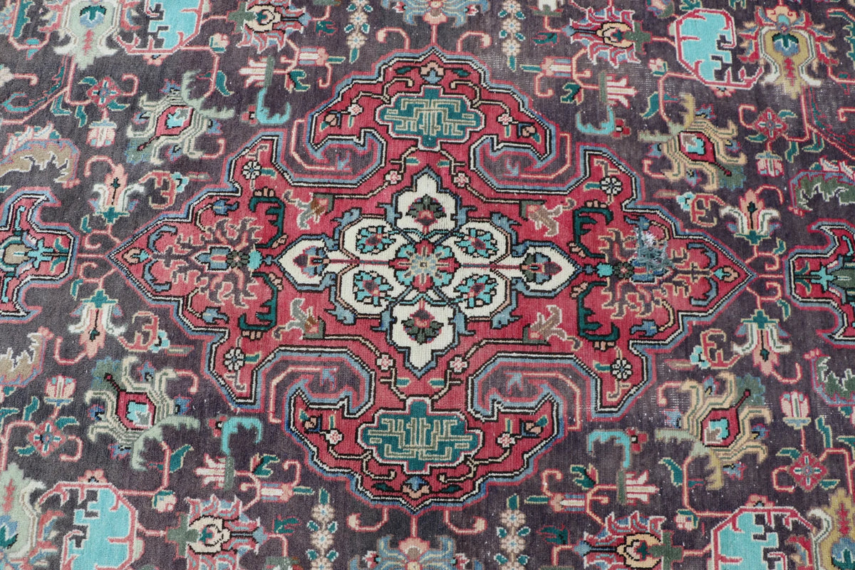 Vintage Persian Accent Area Rug 4.3 x 11.6 ft