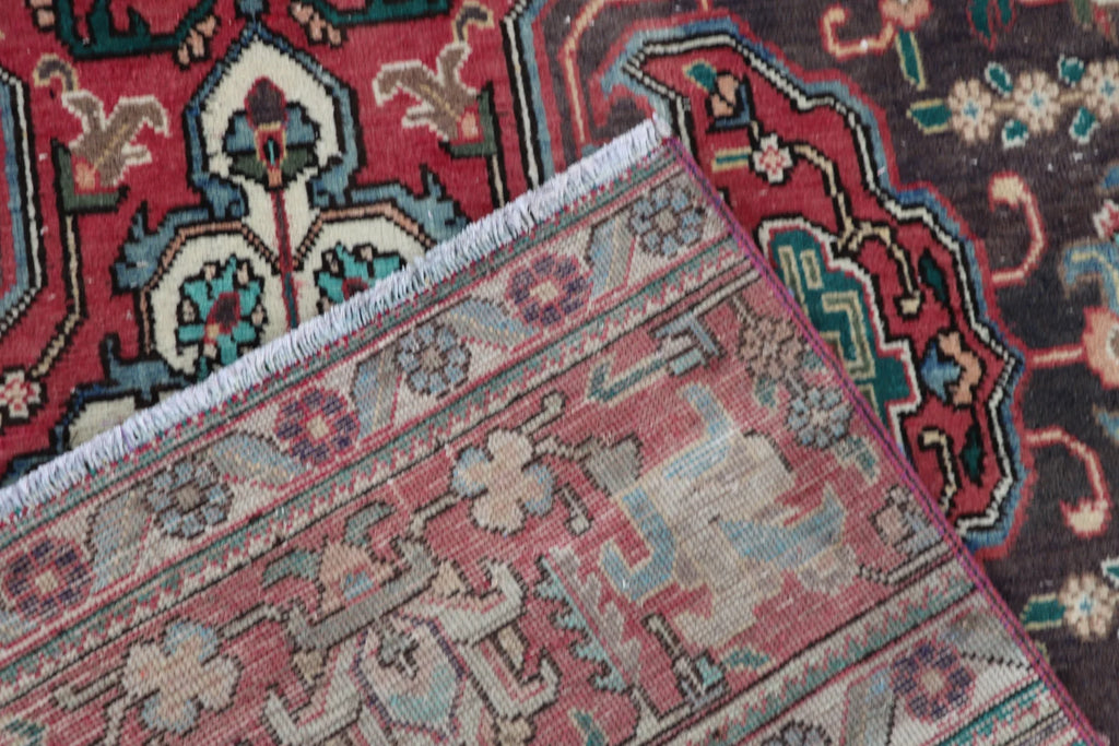 Vintage Persian Accent Area Rug 4.3 x 11.6 ft
