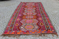 XL Vintage Turkish Accent Area Rug 6.9 x 12.9 ft
