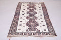 Vintage Moroccan Accent Area Rug 4.1 x 7 ft