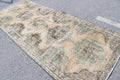 Vintage Turkish Accent Area rug 4.7 x 11.9 ft