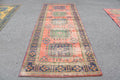 XL Vintage Turkish Accent Area rug 4.4 x 11.1 ft