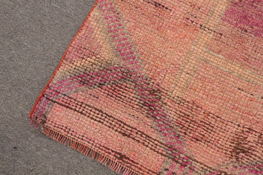 Vintage Turkish Runner Rug 2.8 x 11.1 ft