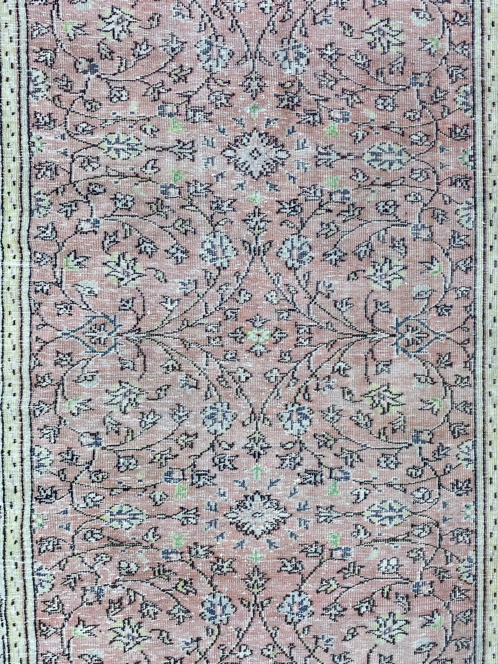 XL Vintage Turkish Accent Area Rug 6 x 9 ft