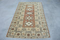 Vintage Turkish Runner Rug 3.9 x  6.3 ft