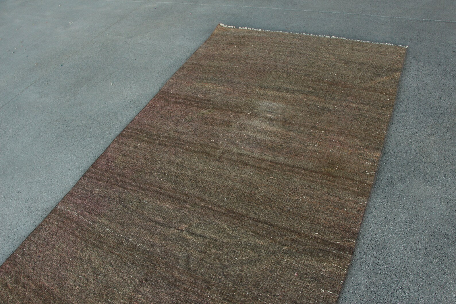 Vintage Turkish Accent Area rug 4.4 x 10 ft
