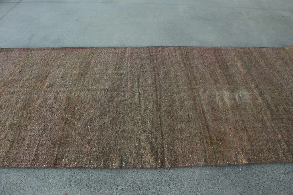 Vintage Turkish Accent Area rug 4.4 x 10 ft