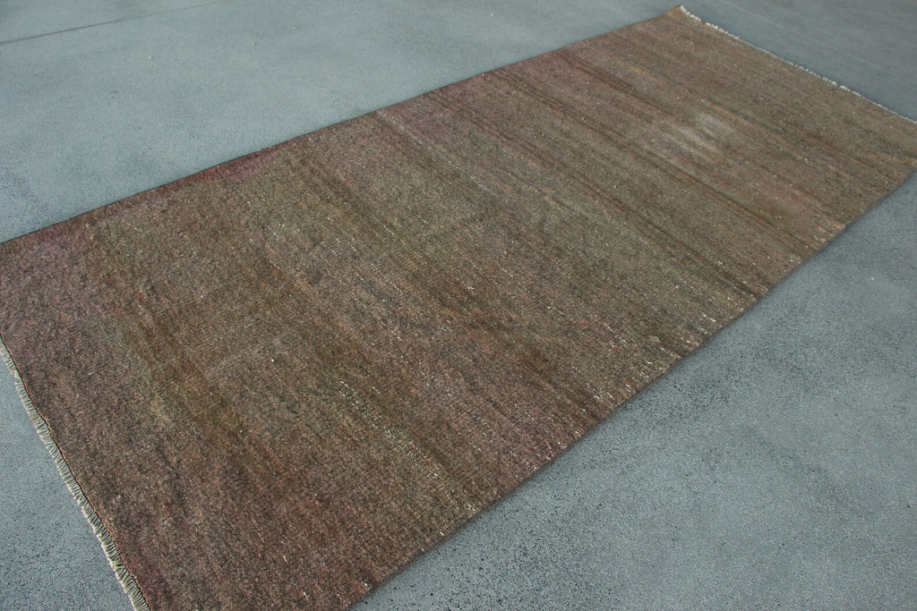 Vintage Turkish Accent Area rug 4.4 x 10 ft