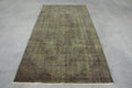 Vintage Turkish Accent Area rug 4.3 x 8.7 ft