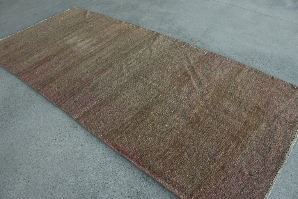 Vintage Turkish Accent Area rug 4.4 x 10 ft