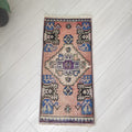 Vintage Turkish Mini Rug 1.4 x 2.9 ft
