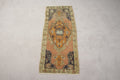 Vintage Turkish Mini Rug 1.5 x 3.6 ft