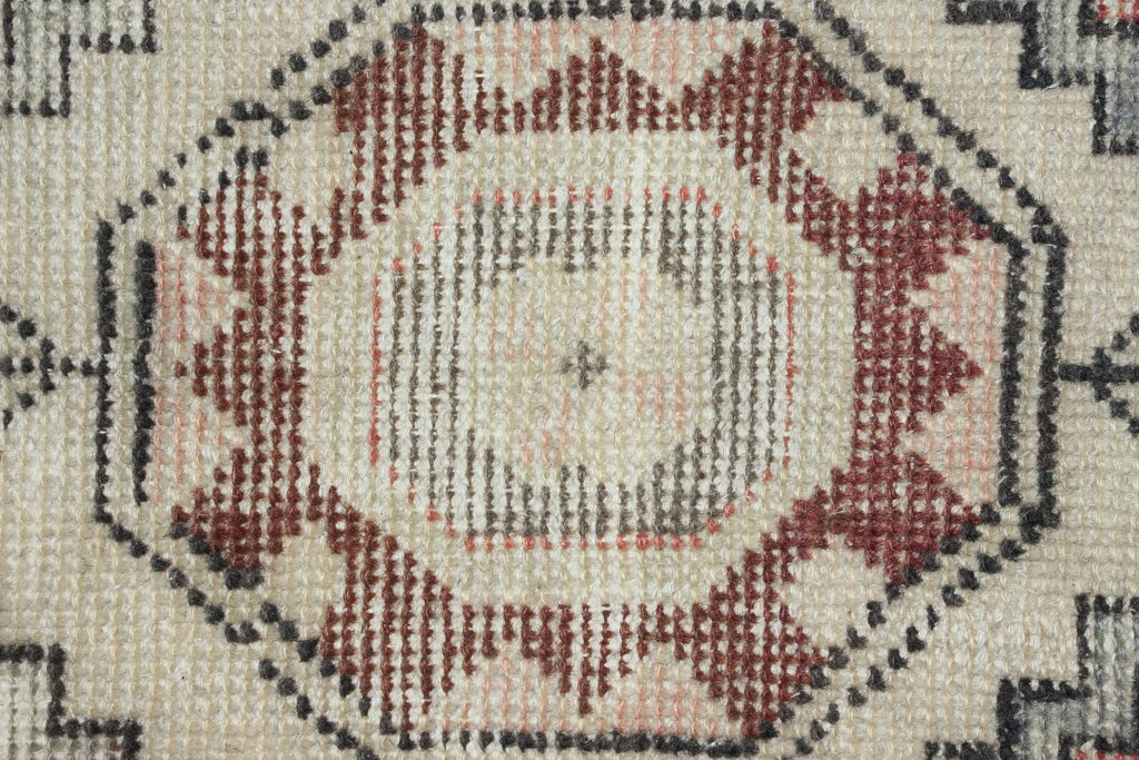 Vintage Turkish Mini Rug 1.3 x 2.5 ft