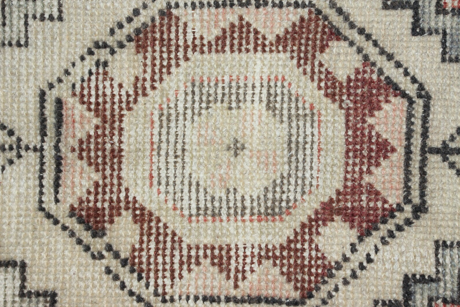 Vintage Turkish Mini Rug 1.3 x 2.5 ft