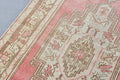 Vintage Turkish Accent Area rug 3.8 x 8 ft