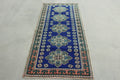 Vintage Turkish Accent Area rug 2.9 x 6.2 ft