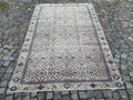 Vintage Turkish Accent Area rug 5.7 x 8.9 ft