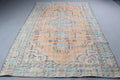 XL Vintage Turkish Accent Area rug 6.5 x 9.7 ft