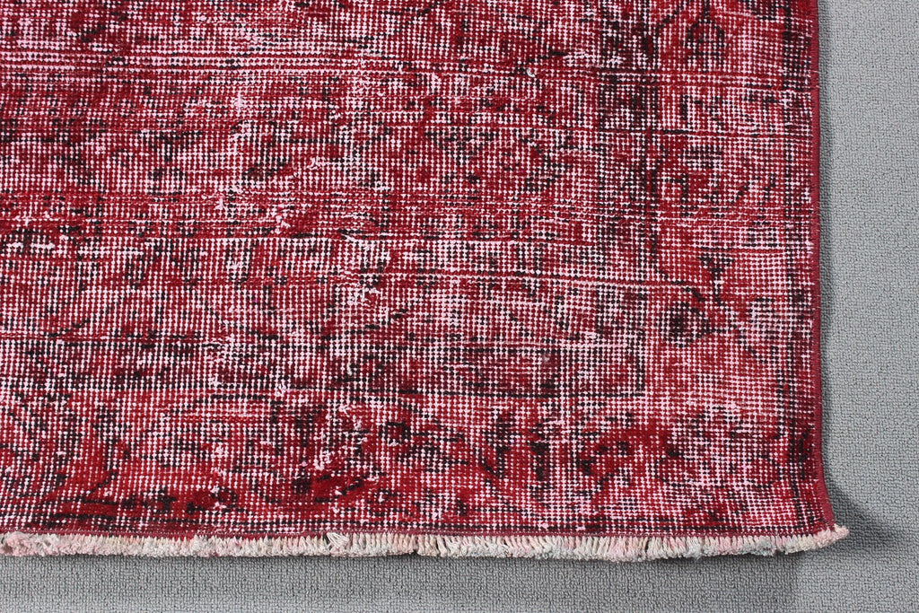XL Vintage Turkish Accent Area rug 4.9 x 8.8 ft