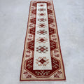Vintage Turkish Runner Rug 2.3 x 7.9 ft