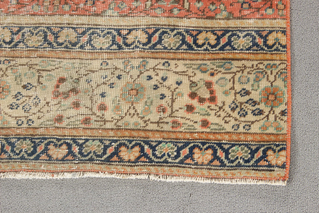 Vintage Turkish Runner Rug 2.5 x 9.3 ft