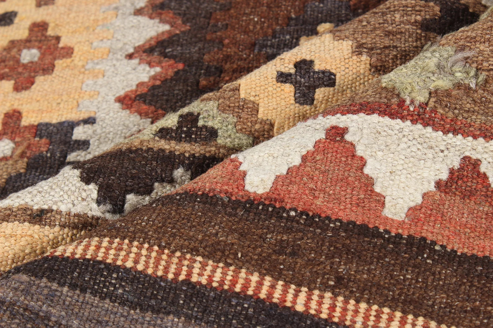 Vintage Turkish Runner Rug 2.4 x 11.6 ft