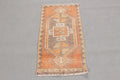 Vintage Turkish Mini Rug 1.5 x 3.2 ft