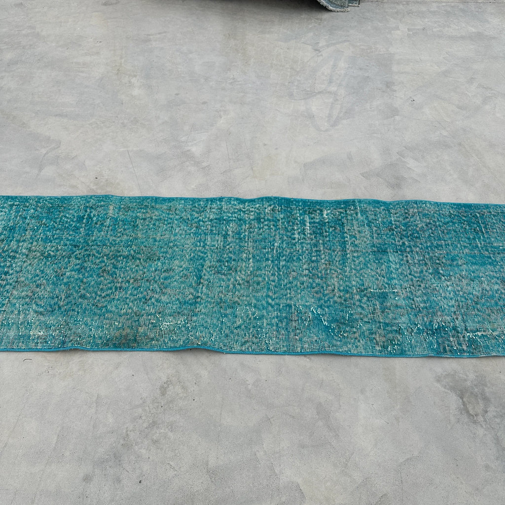 Vintage Turkish Runner Rug 2 x 6.3 ft