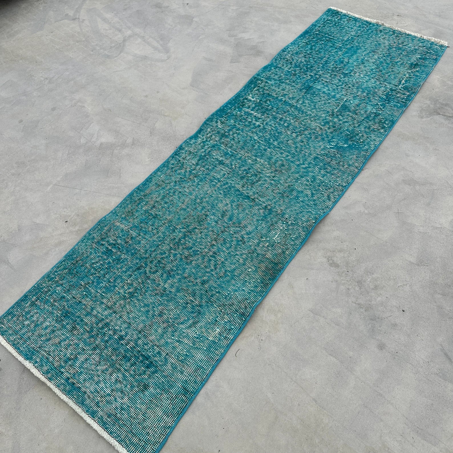 Vintage Turkish Runner Rug 2 x 6.3 ft