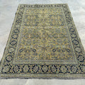 XL Vintage Turkish Accent Area Rug 5.1 x 7.2 ft