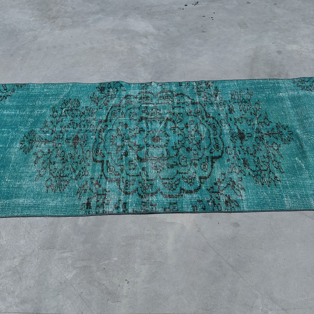 Vintage Turkish Runner Rug 2.5 x 8.3 ft