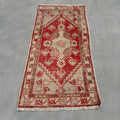 Vintage Turkish Accent Area rug 2.6 x 5.1 ft
