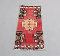 Vintage Turkish Mini Rug 1.4 x 3.2 ft