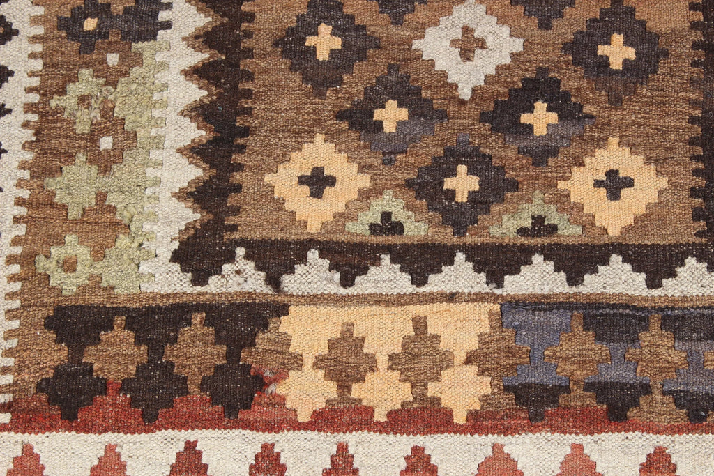 Vintage Turkish Runner Rug 2.4 x 11.6 ft