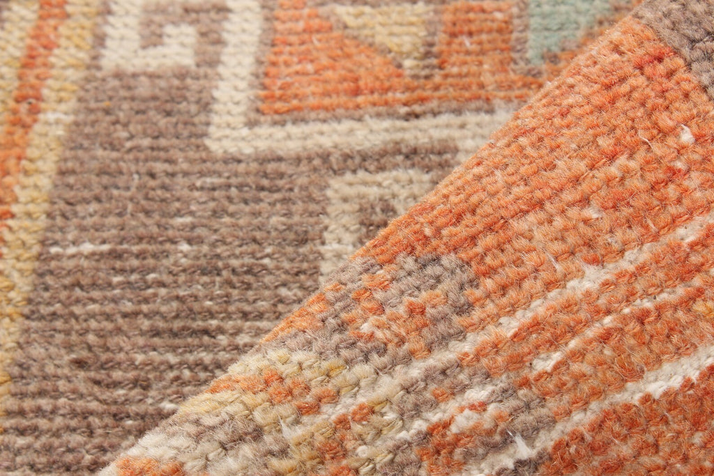 Vintage Turkish Mini Rug 1.5 x 3.2 ft
