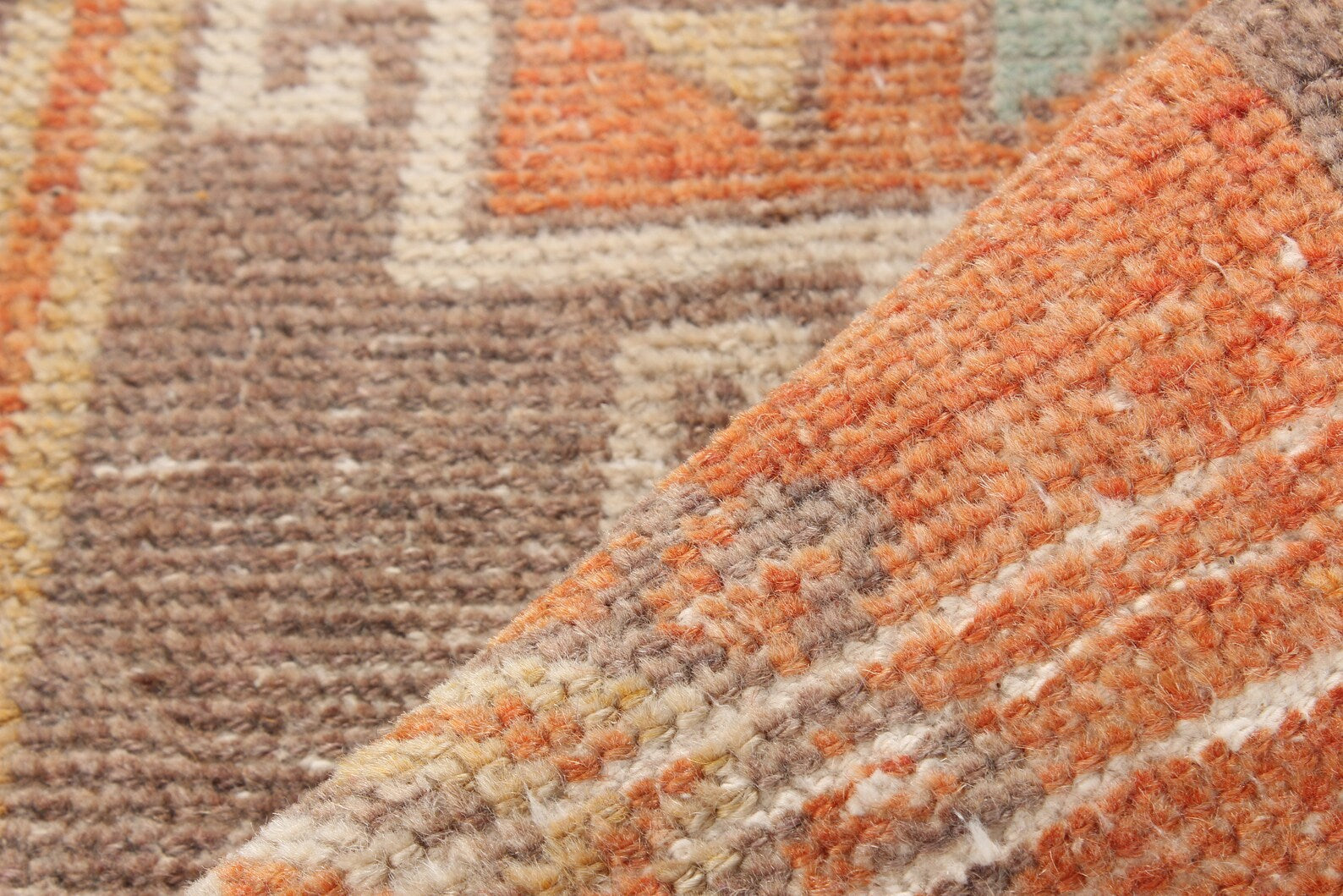 Vintage Turkish Mini Rug 1.5 x 3.2 ft